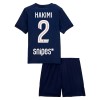 Conjunto Paris Saint-Germain Hakimi 2 Primera Equipación 2025-26 - Niño